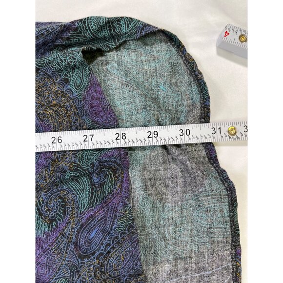 Stefano Man SKU 7660 Paisley Pattern Long Sleeve Multicolor Size XL - Picture 6 of 10